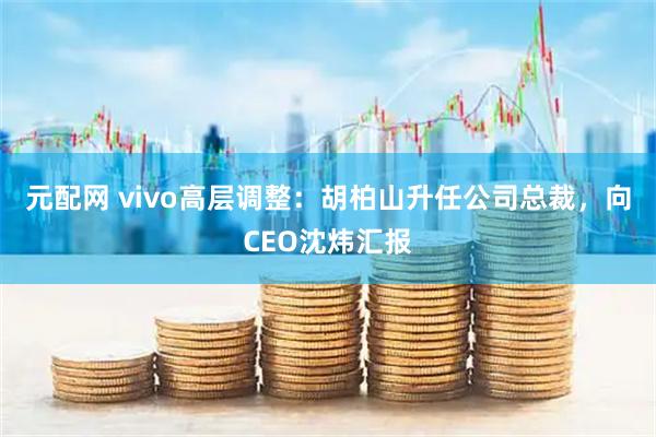 元配网 vivo高层调整：胡柏山升任公司总裁，向CEO沈炜汇报