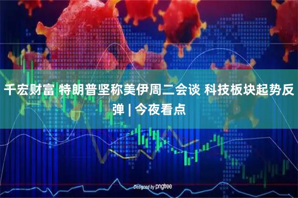 千宏财富 特朗普坚称美伊周二会谈 科技板块起势反弹 | 今夜看点